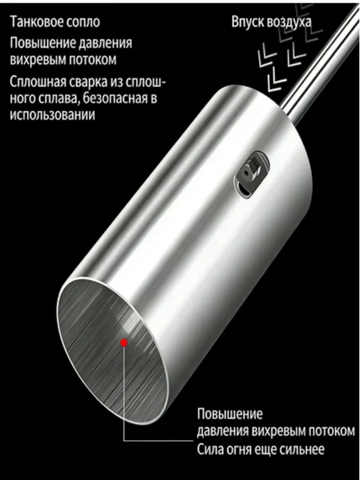 Пистолет газовый Тип35 с двойным переключателем, красный, фото 8
