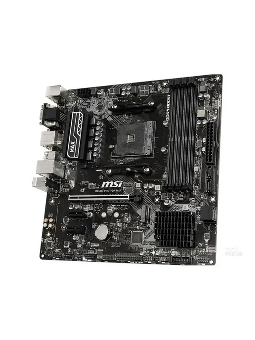 MSI Материнская плата AM4 B450M PRO-VDH MAX DDR4, Socket DDR4-, фото 2