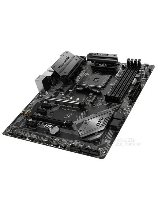 MSI Материнская плата B450 TOMAHAWK Socket AM4 DDR4 ATX-, вариант, фото 3