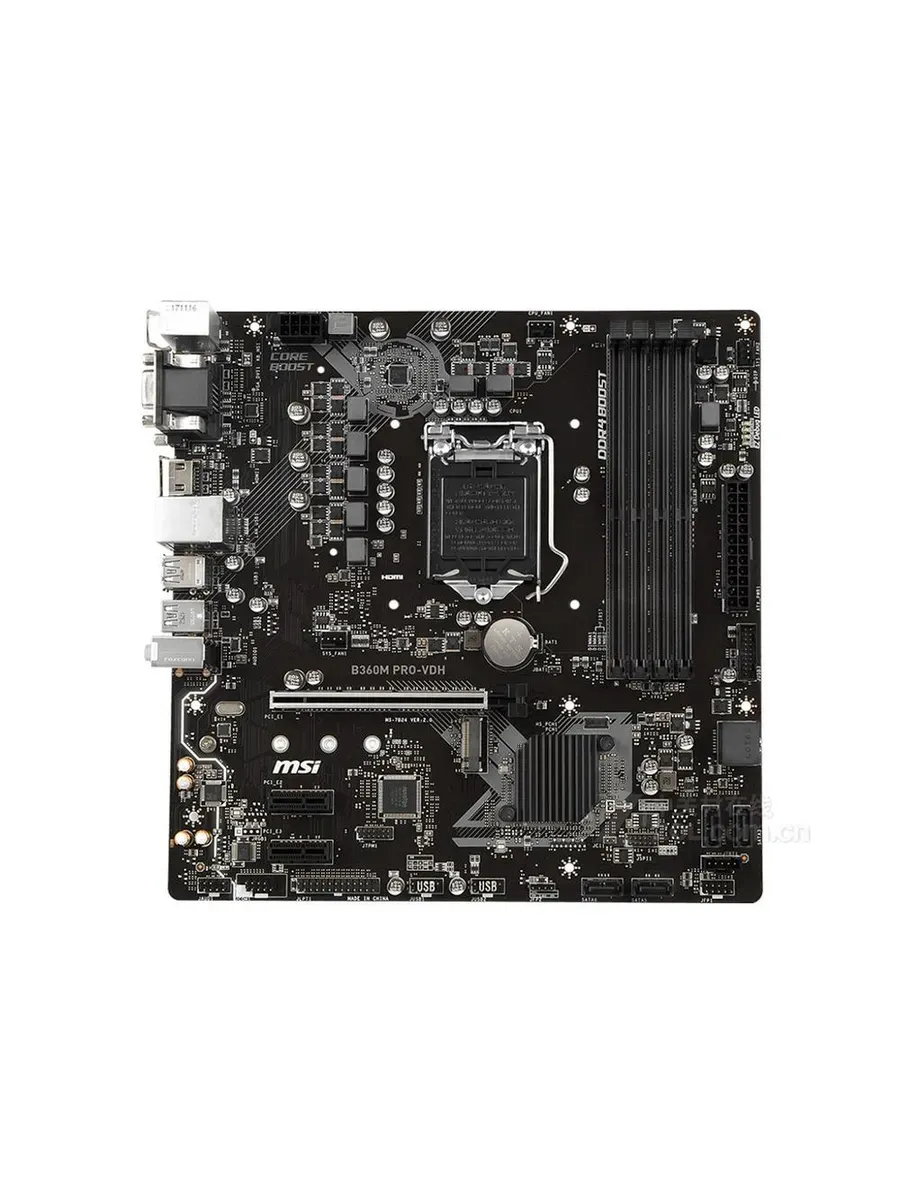 Материнская плата B360M PRO-VDH LGA 1151 DDR4- MSI 799678010 купить за 5 135 ₽ в интернет‑магазине Wildberries