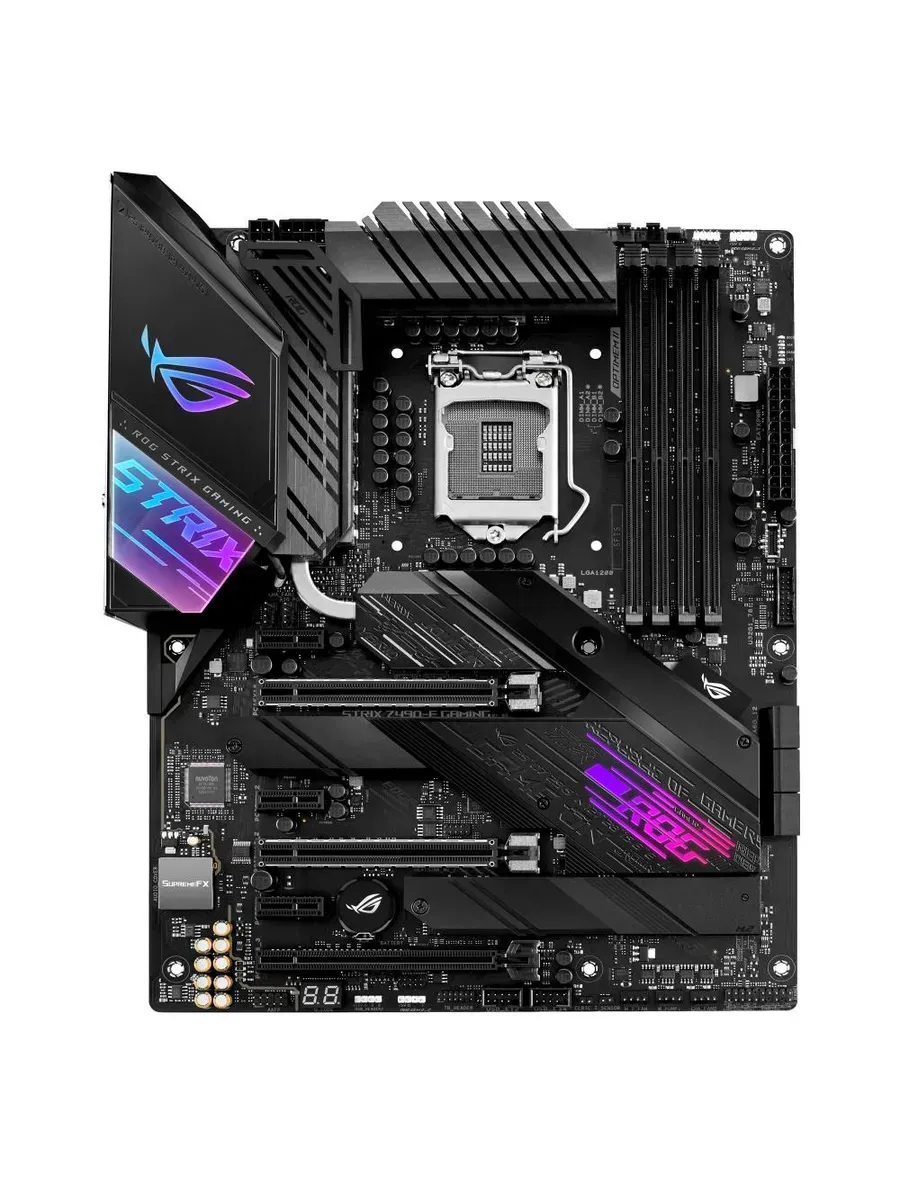 Материнская плата ROG STRIX Z490-E GAMING LGA1200 ATX- Asus 799695689 купить за 13 966 ₽ в интернет‑магазине Wildberries