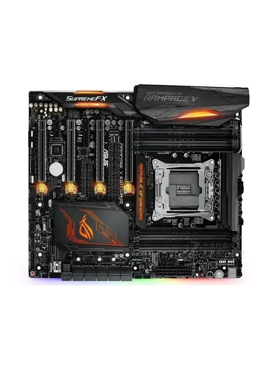 Материнская плата ROG RAMPAGE V EDITION 10 LGA2011V3- Asus 799695866 купить за 27 404 ₽ в интернет‑магазине Wildberries