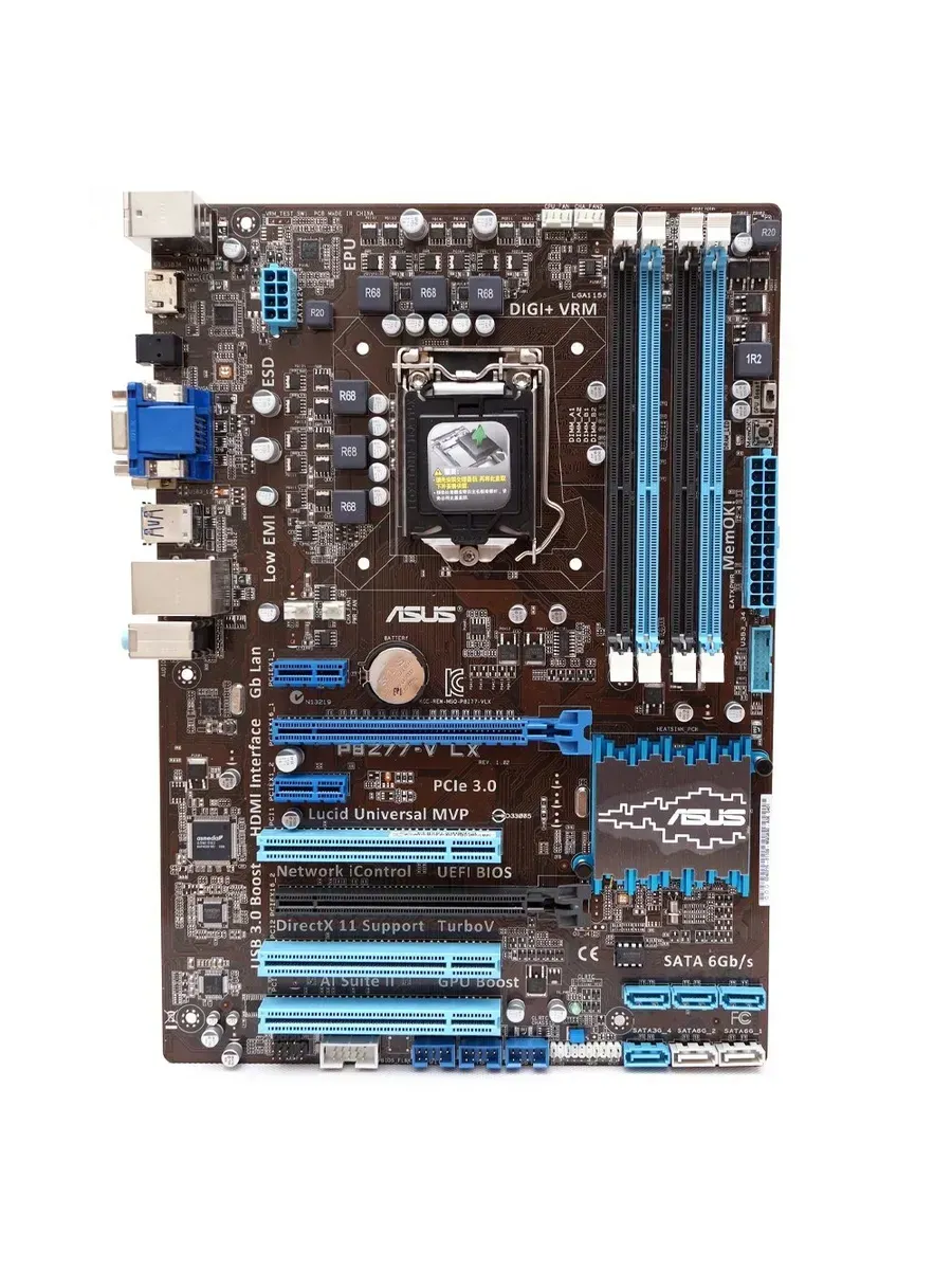 Asus Материнская плата P8Z77-V LX LGA 1155 DDR3-