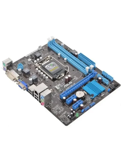 Материнская плата H61M-K LGA 1155 DDR3 Micro ATX-, вариант, фото 3