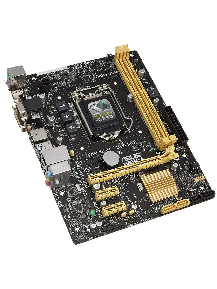 Asus Материнская плата H81M-A LGA 1150 DDR3 Micro ATX-
