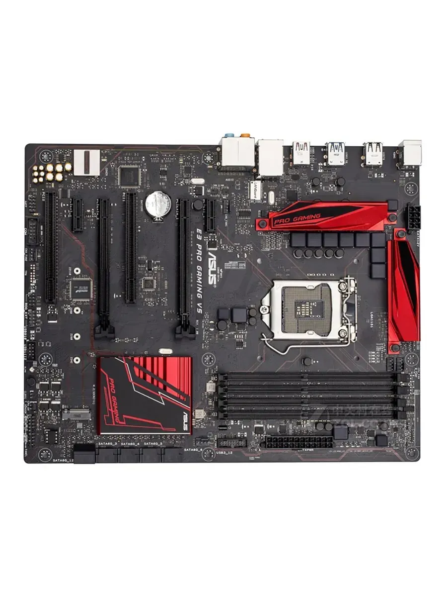 Asus Материнская плата E3 PRO GAMING V5 LGA1151 DDR4 ATX-