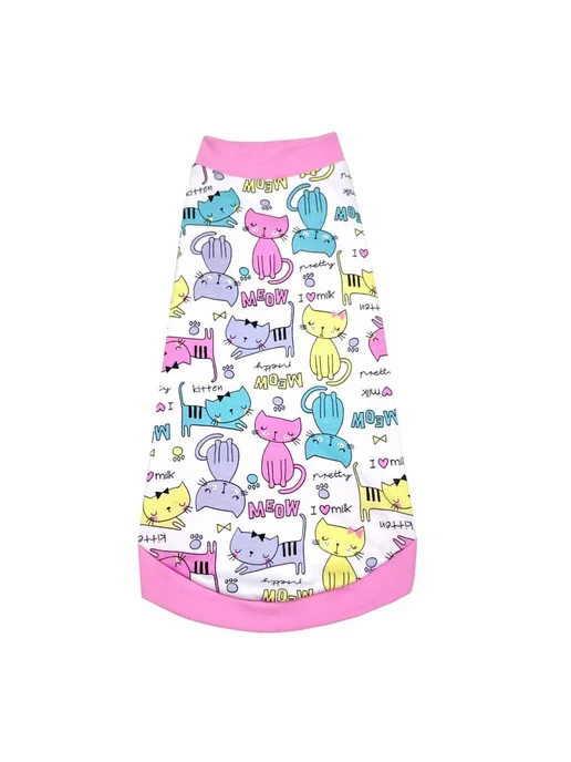 OSSO-fashion Одежда для кошек футболка, розовый, фото 4